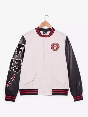 XS Friday the 13th Jason Voorhees Varsity Jacket